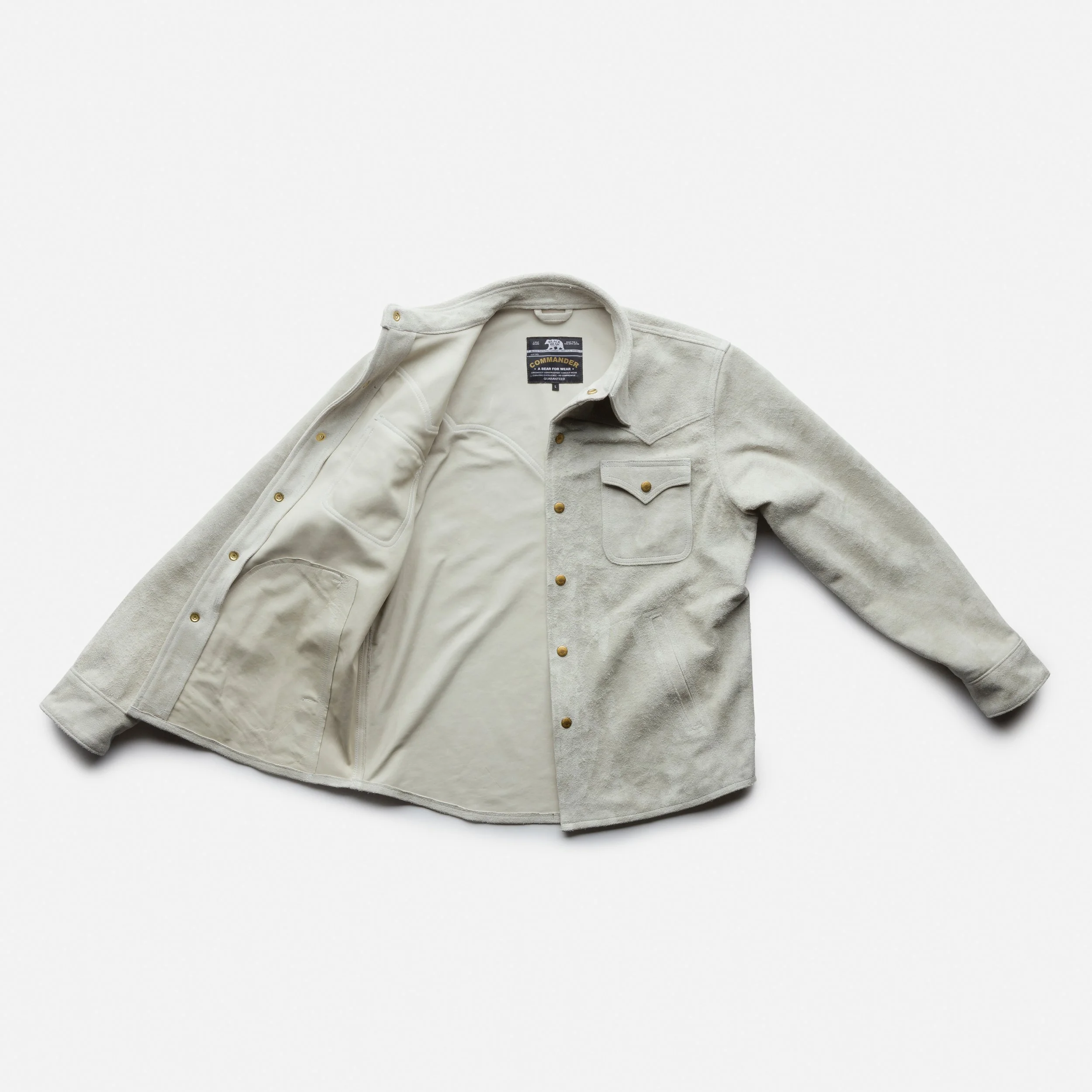 IVORY Rough-Out Zach Bryan edition western jacket — Black Bear